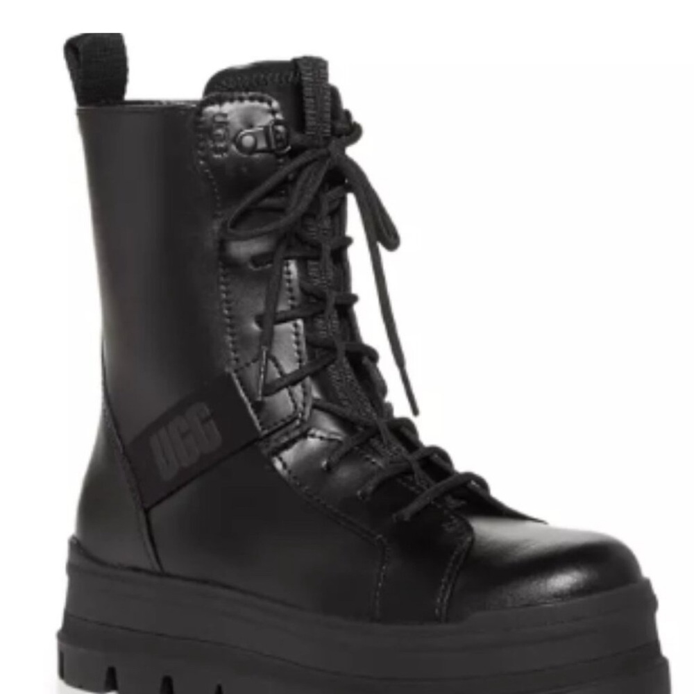 UGG Women's Black Leather Boots